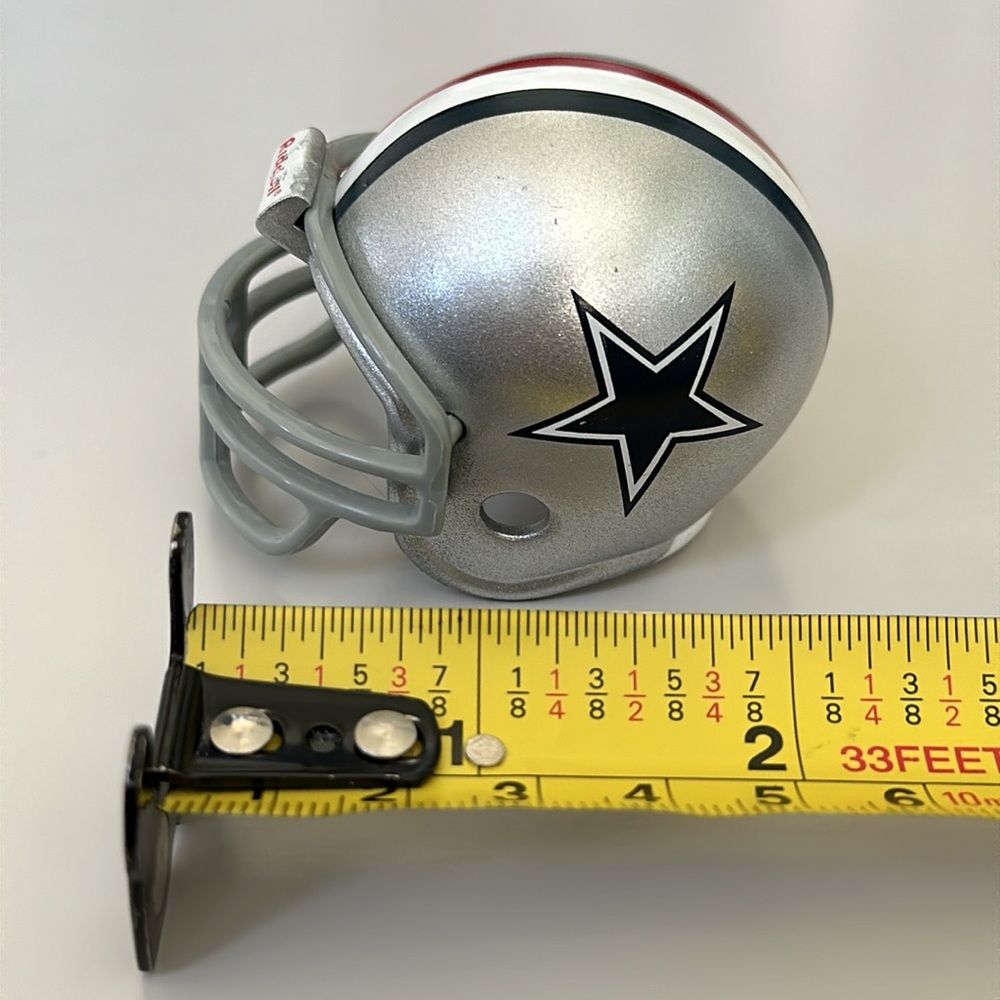1976 Dallas Cowboys NFL Vintage Pocket Pro Mini Riddell Football Helmet - Picture 3 of 6
